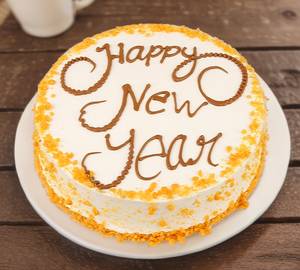 New Year Butterscotch Cake