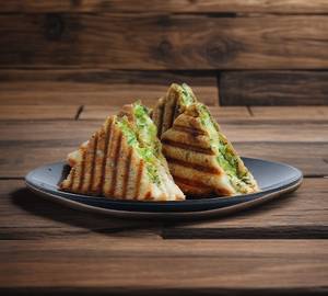 Cheese chilly grill sandwich