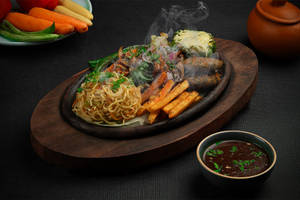 Paneer Chilli Sizzler