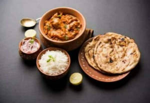 Paneer Butter Masala + 1 Lachha Paratha + 2 Tandoori Roti