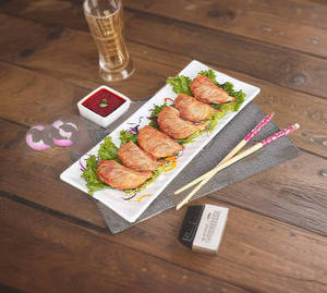 Chicken Fried Momos [6 Pieces]