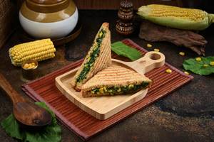 Spinach N Corn Sandwich