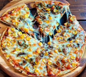 The Ultimate Mushroom Pizza