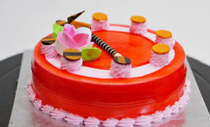 Pinneaple Straworry Cake