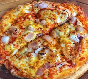Cheese paneer spicy pizza [8 inches]