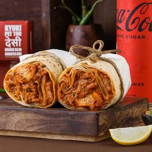 Chicken tikka masala roll