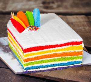 Rainbow Cake 500 Grams