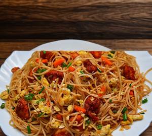 Chicken egg noodles