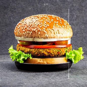 Maha Veggie Burger