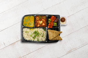Paneer Butter + Paneer Tikka Thali