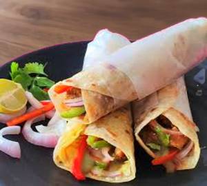 Egg kathi roll