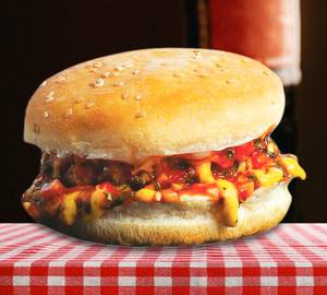 Mexican king burger  (cheese slice)