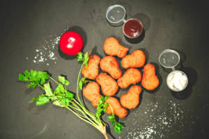 Veg Nuggets [6 Pieces]