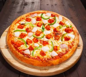 Cheese onion paneer pizza [8 inches]