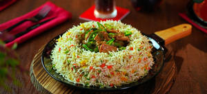 Chilli Chicken Egg Fried Rice Bowl