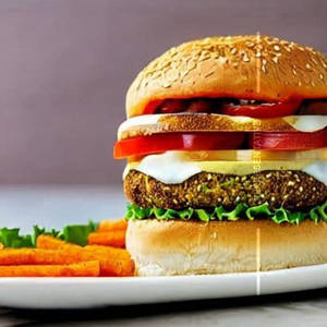 Veg Surprise Burger
