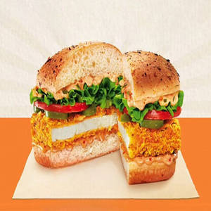 Crispy Tandoori Paneer Burgers