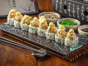 Spicy Edamame Maki Roll 4 Pcs