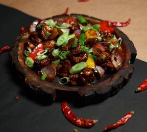 Chilli Mushroom Dry