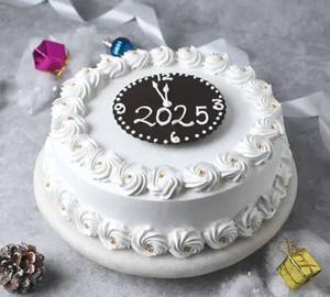 Vanilla Clock Cake