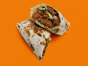 Chicken Lime And Pudina Seekh Kebab Roll