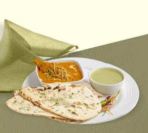 Hyderabadi Chaap with Butter Naan