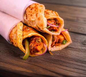 Chicken egg kathi roll