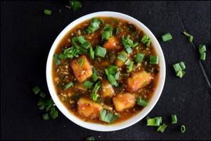 Paneer manchurian gravy