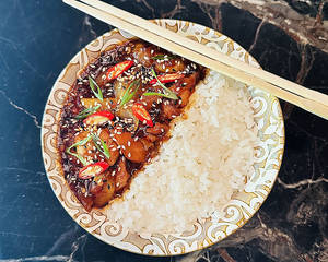 Korean Braised Chicken Bowl