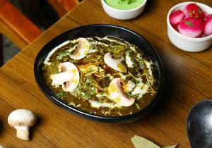 Palak Mushroom