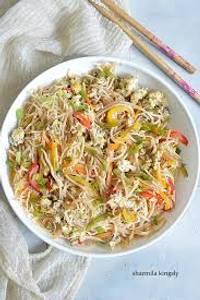 Egg schezwan noodles