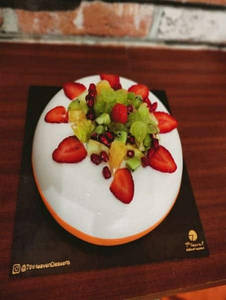 Fresh Fruit Cake (1/2 Kg)