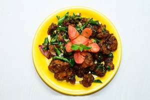 Mushroom pepper dry