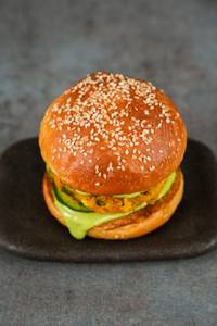Grilled Paneer Burger