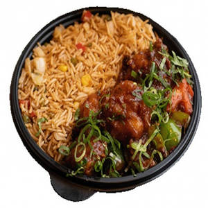 Chilly Chicken Bowl