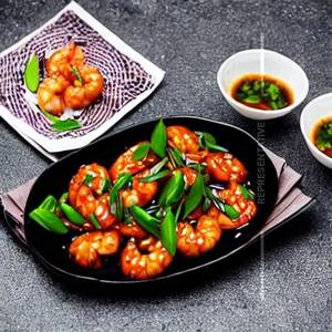 Prawns Oyster Sauce