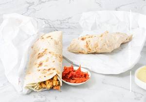 Chicken Shawarma Hummus Jumbo Roll