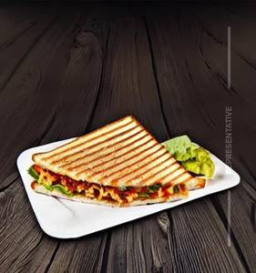 Double Cheese Chutney Sandwich