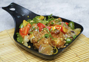 Kung Thai Special Chinese Butter Garlic Sauce-prawn (dry)