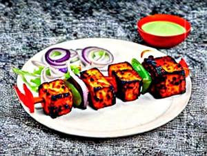 Paneer Achari Tikka