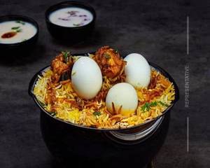 Egg biryani