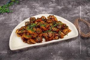 Schezwan Mushroom Dry