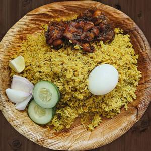 Chicken biryani rice