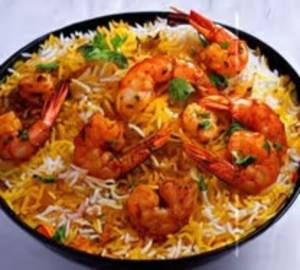 Prawns Biryani [Half]