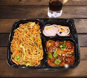 Veg Manchurian + Veg Noodles Combo