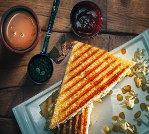 Corn & Cheese Sandwich
