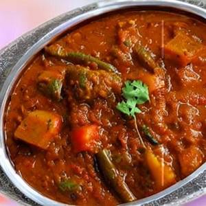 Vegetable hariyali masala