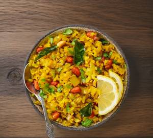 Vegetable poha [full]
