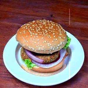 Veg Burger Patty Sub Sandwich