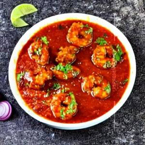 Prawn Manchurian (Gravy)
